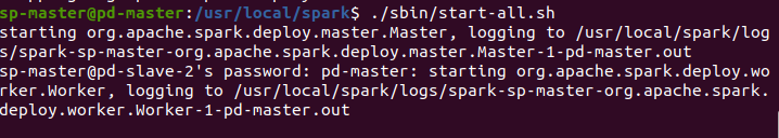 spark-start